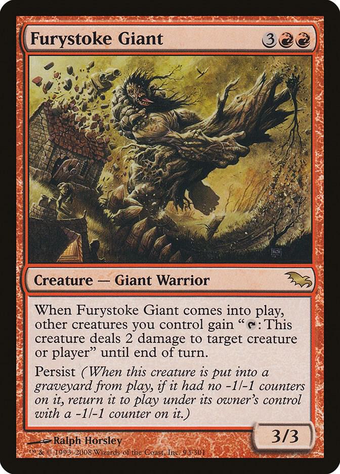 Furystoke Giant (93) [Shadowmoor]