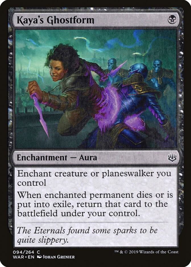 Kaya's Ghostform (94) [War of the Spark]