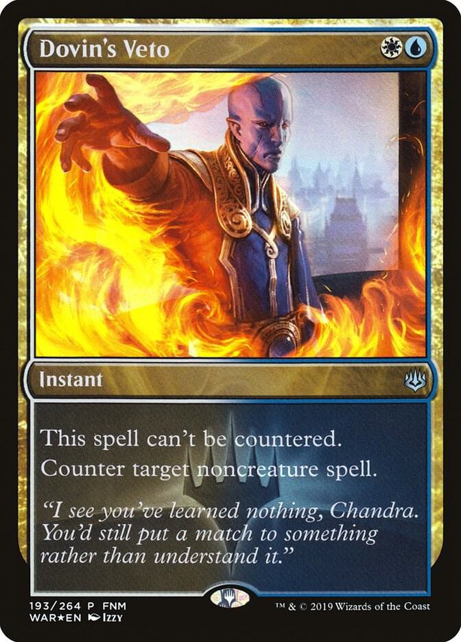 Dovin's Veto (193) [FNM Promos]