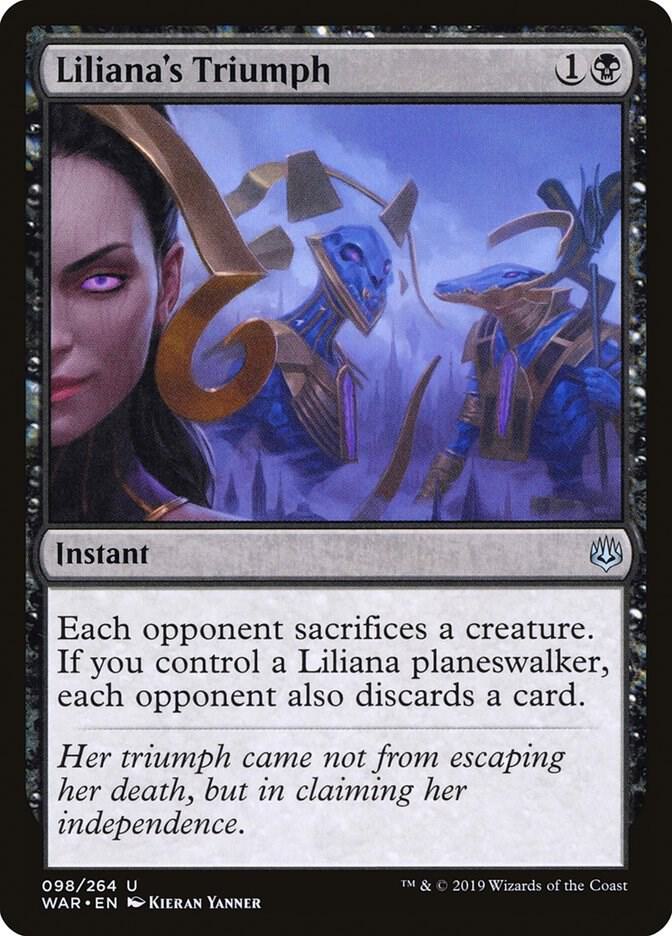Liliana's Triumph (98) [War of the Spark]