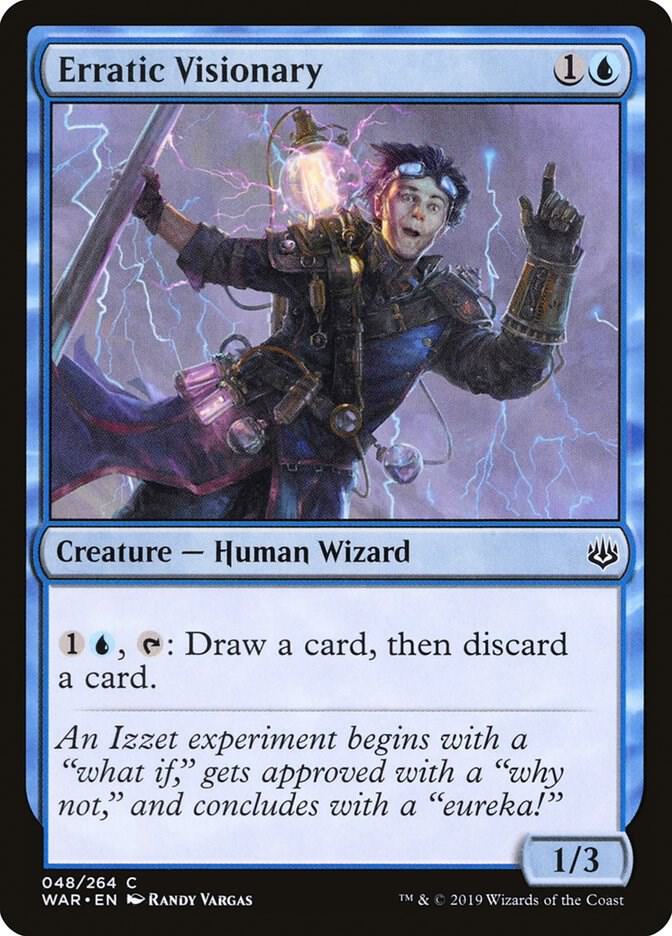 Erratic Visionary (48) [War of the Spark]