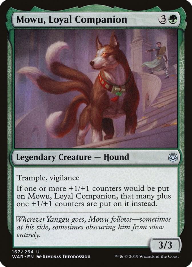 Mowu, Loyal Companion (167) [War of the Spark]