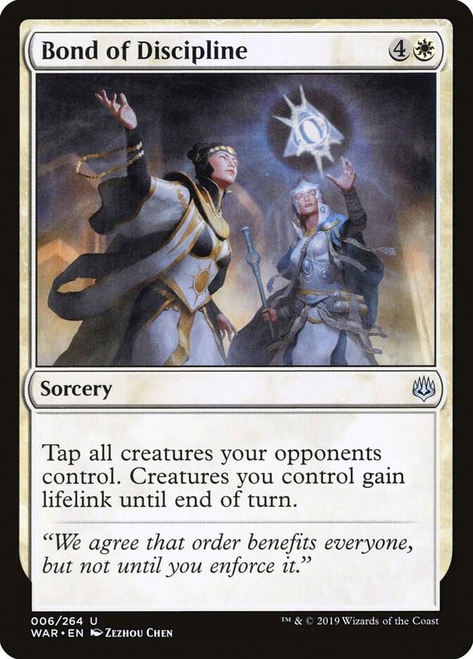 Bond of Discipline (6) [War of the Spark]