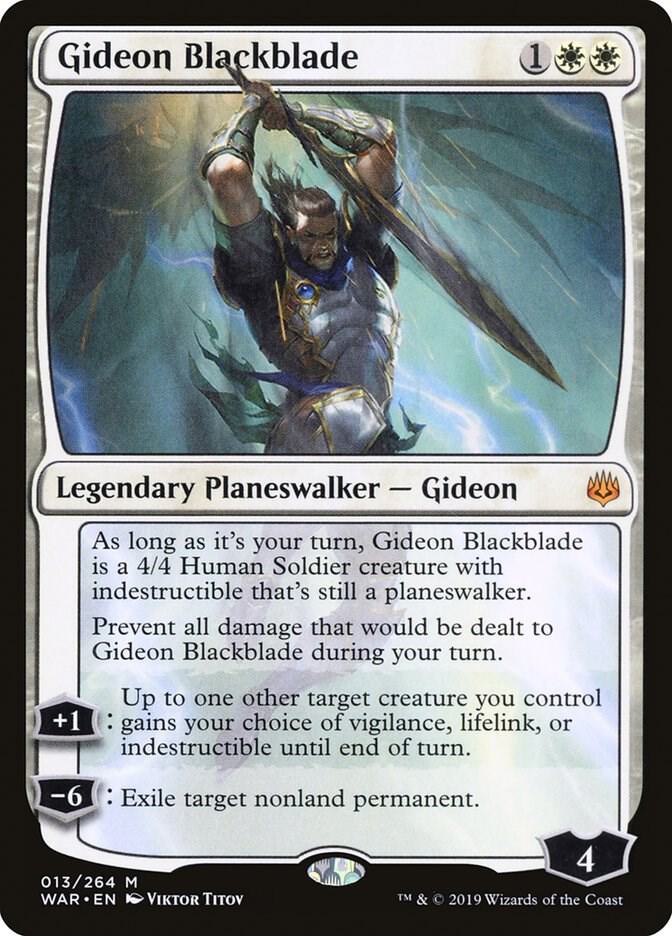 Gideon Blackblade (13) [War of the Spark]
