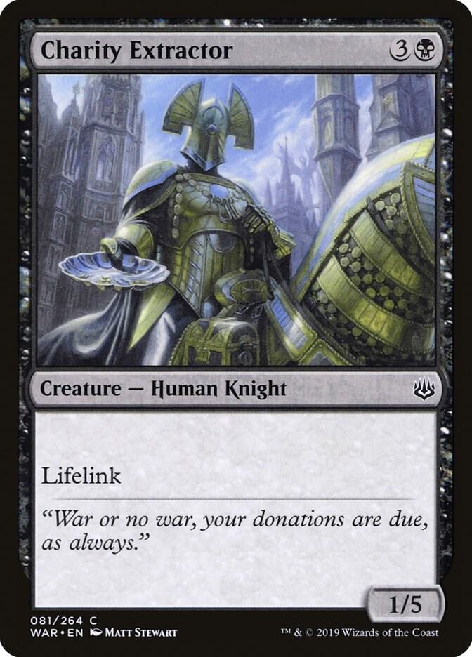 Charity Extractor (81) [War of the Spark]