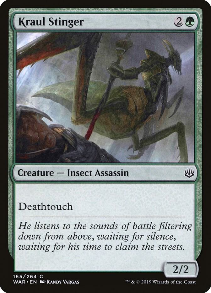 Kraul Stinger (165) [War of the Spark]