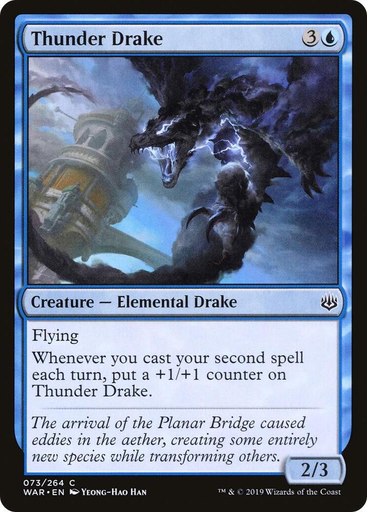 Thunder Drake (73) [War of the Spark]