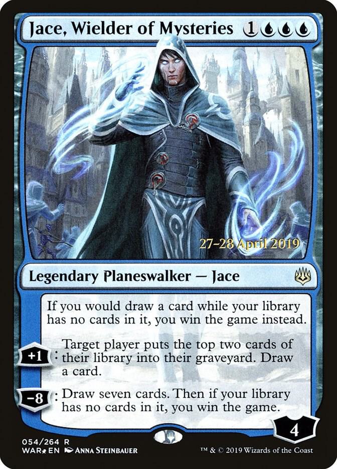 Jace, Wielder of Mysteries (54) [Prerelease Cards]