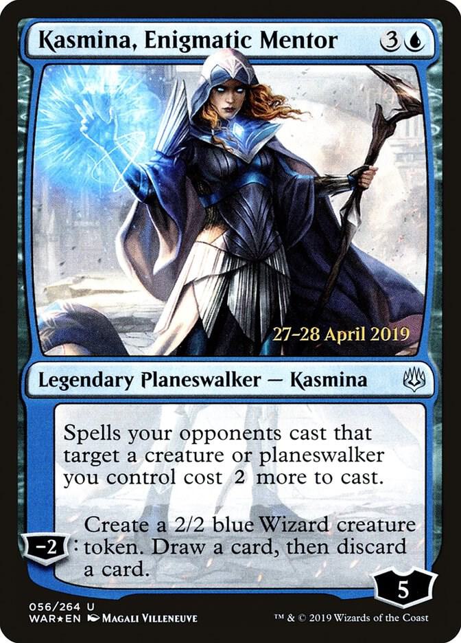 Kasmina, Enigmatic Mentor (56) [Prerelease Cards]