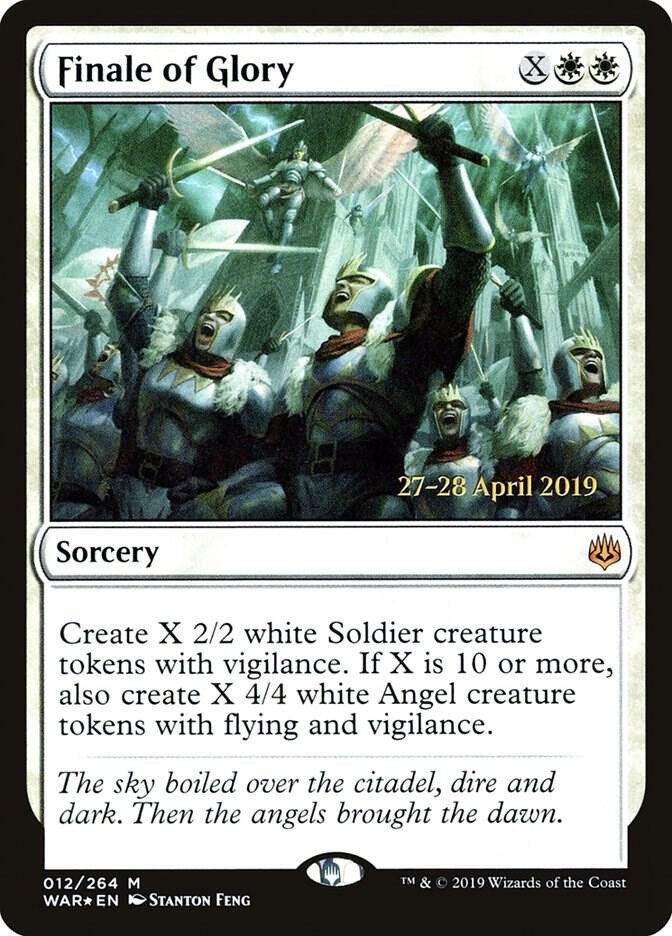 Finale of Glory (12) [Prerelease Cards]