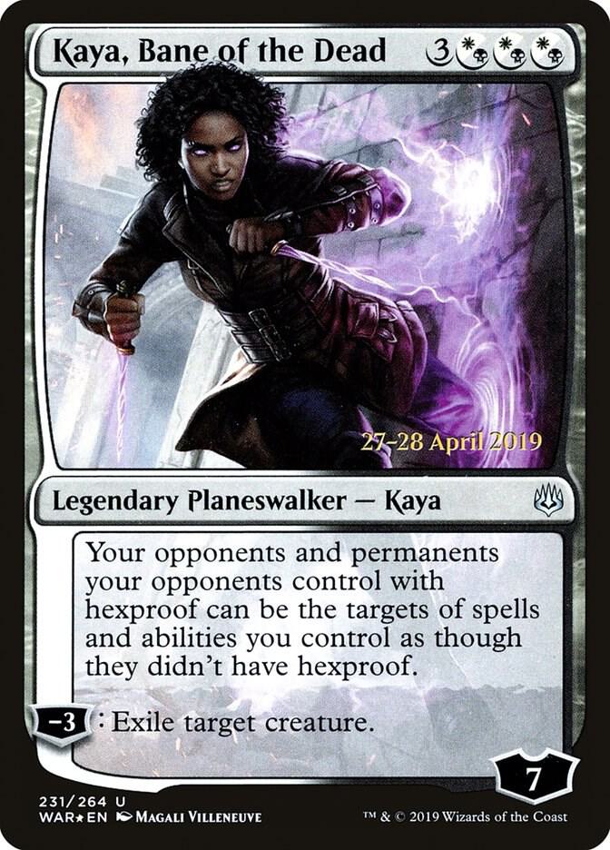 Kaya, Bane of the Dead (231) [Prerelease Cards]
