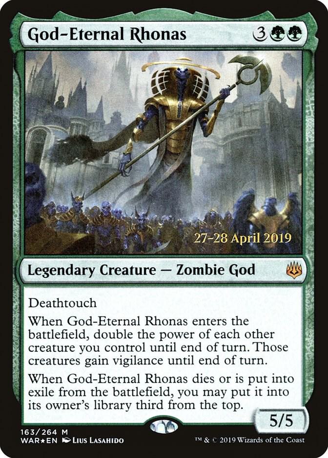 God-Eternal Rhonas (163) [Prerelease Cards]