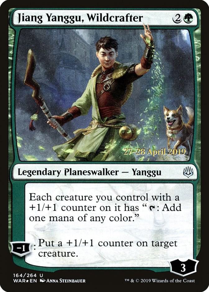 Jiang Yanggu, Wildcrafter (164) [Prerelease Cards]