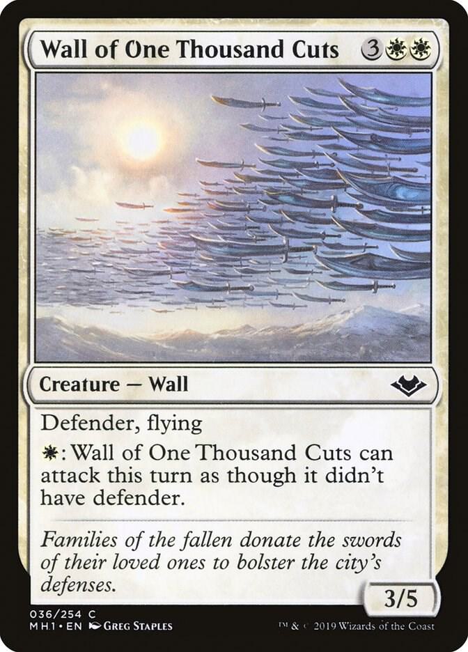 Wall of One Thousand Cuts (36) [Modern Horizons]