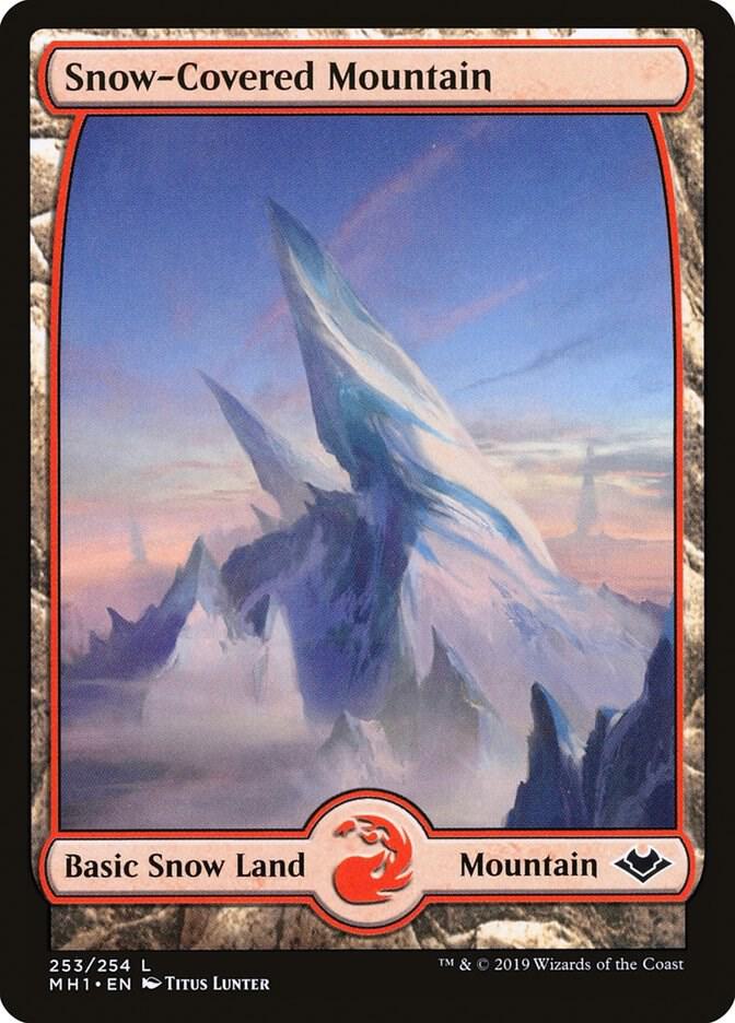 Snow-Covered Mountain (253) [Modern Horizons]