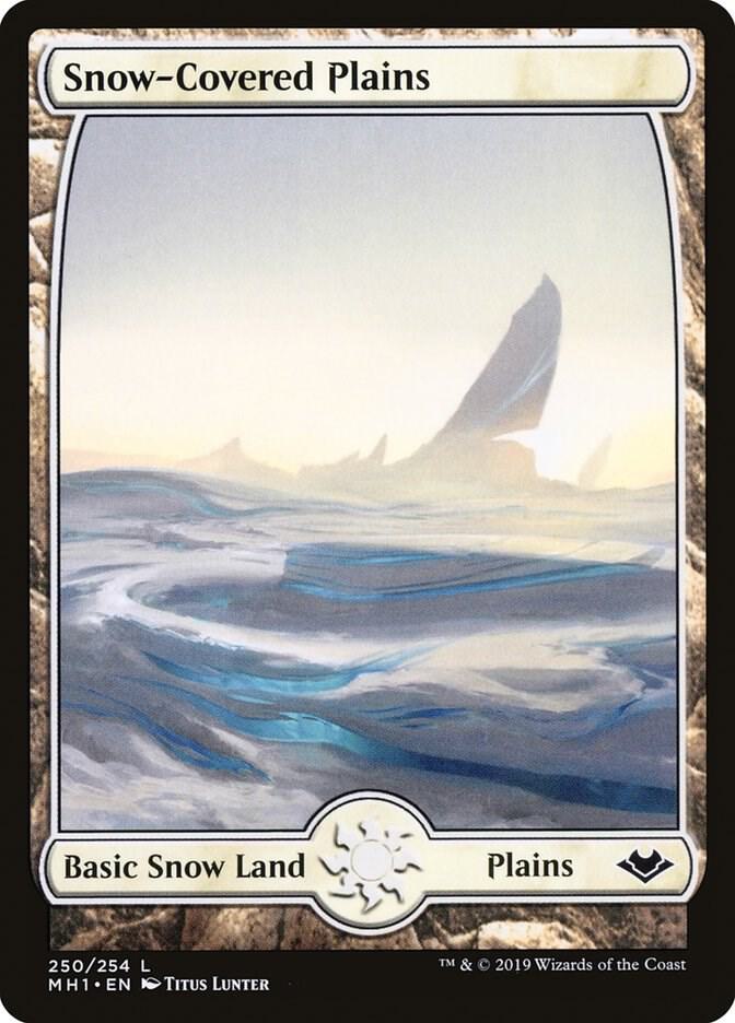Snow-Covered Plains (250) [Modern Horizons]