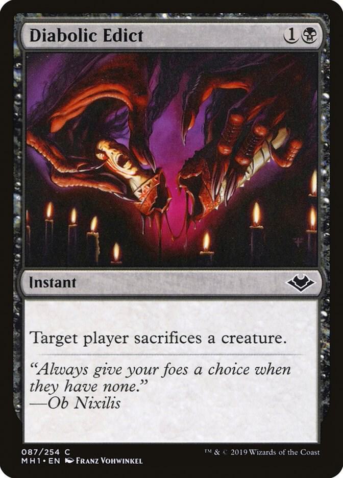 Diabolic Edict (87) [Modern Horizons]