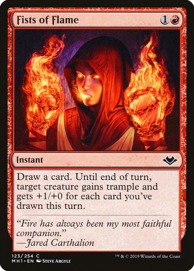 Fists of Flame (123) [Modern Horizons]