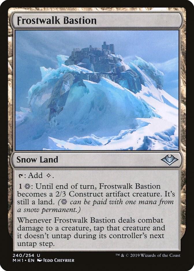 Frostwalk Bastion (240) [Modern Horizons]