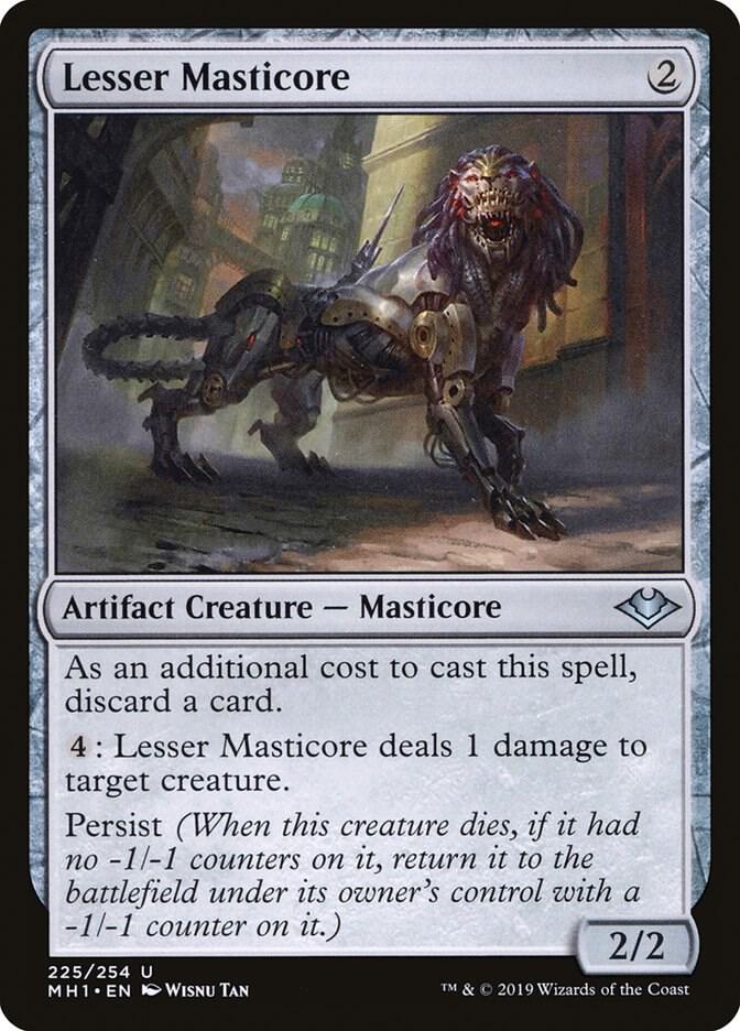 Lesser Masticore (225) [Modern Horizons]