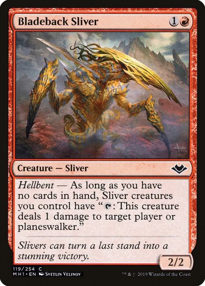 Bladeback Sliver (119) [Modern Horizons]