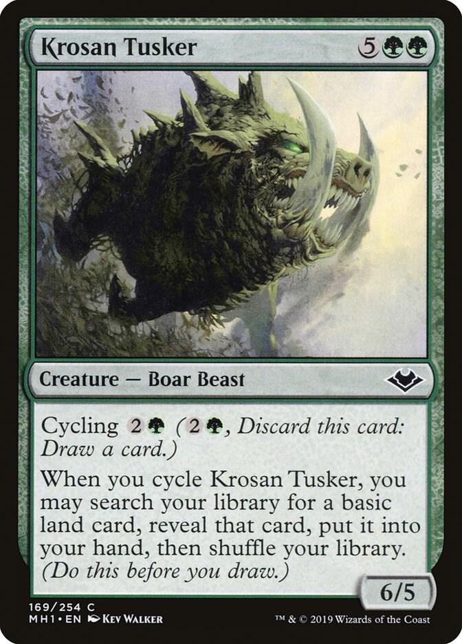 Krosan Tusker (169) [Modern Horizons]