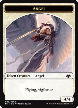 Angel // Illusion Double-Sided Token (2 // 5) [Modern Horizons]