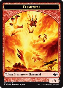 Elemental (008) // Squirrel Double-Sided Token (8 // 15) [Modern Horizons]
