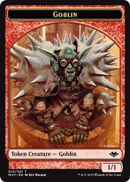 Goblin // Squirrel Double-Sided Token (10 // 15) [Modern Horizons]