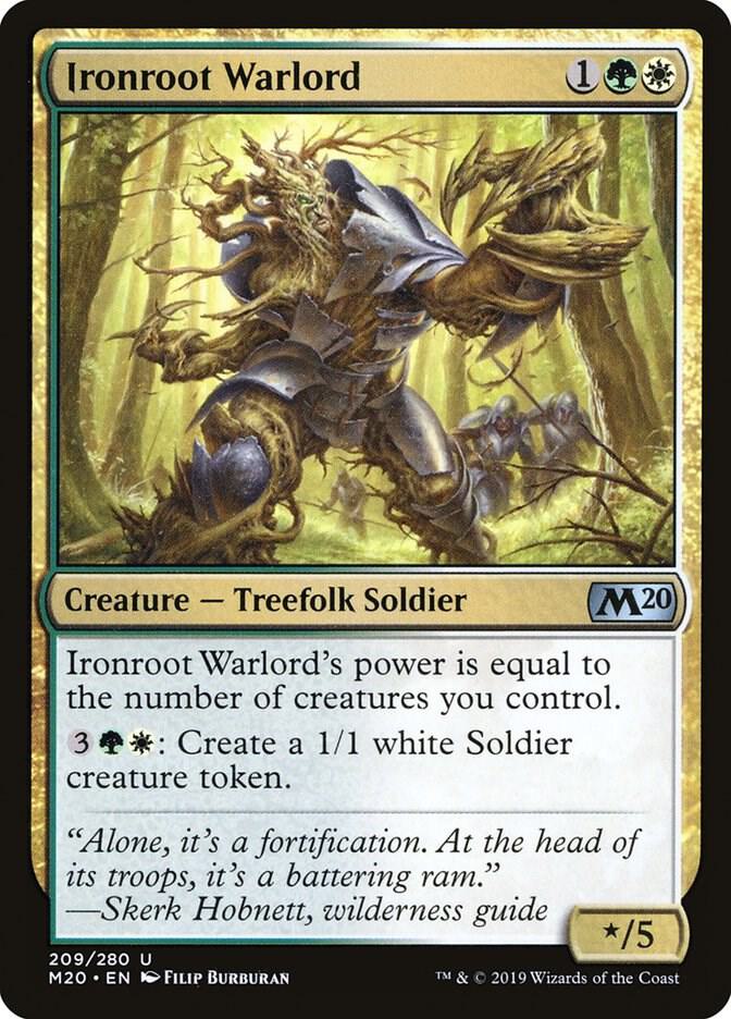 Ironroot Warlord (209) [Core Set 2020]