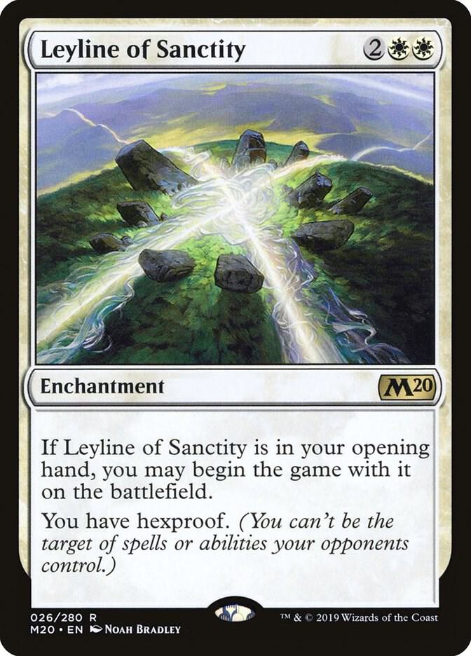 Leyline of Sanctity (26) [Core Set 2020]