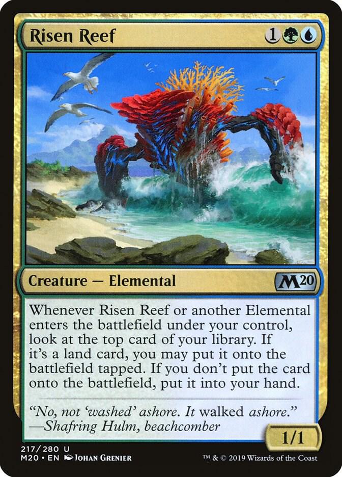 Risen Reef (217) [Core Set 2020]