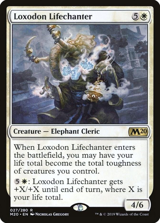Loxodon Lifechanter (27) [Core Set 2020]