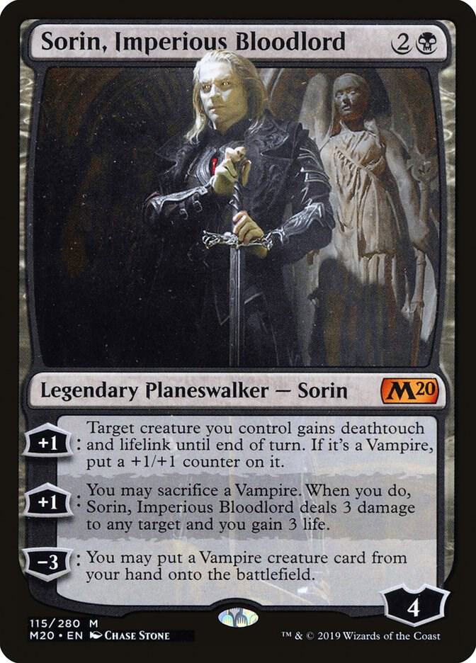 Sorin, Imperious Bloodlord (115) [Core Set 2020]