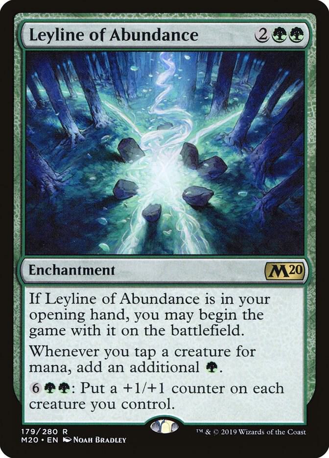 Leyline of Abundance (179) [Core Set 2020]