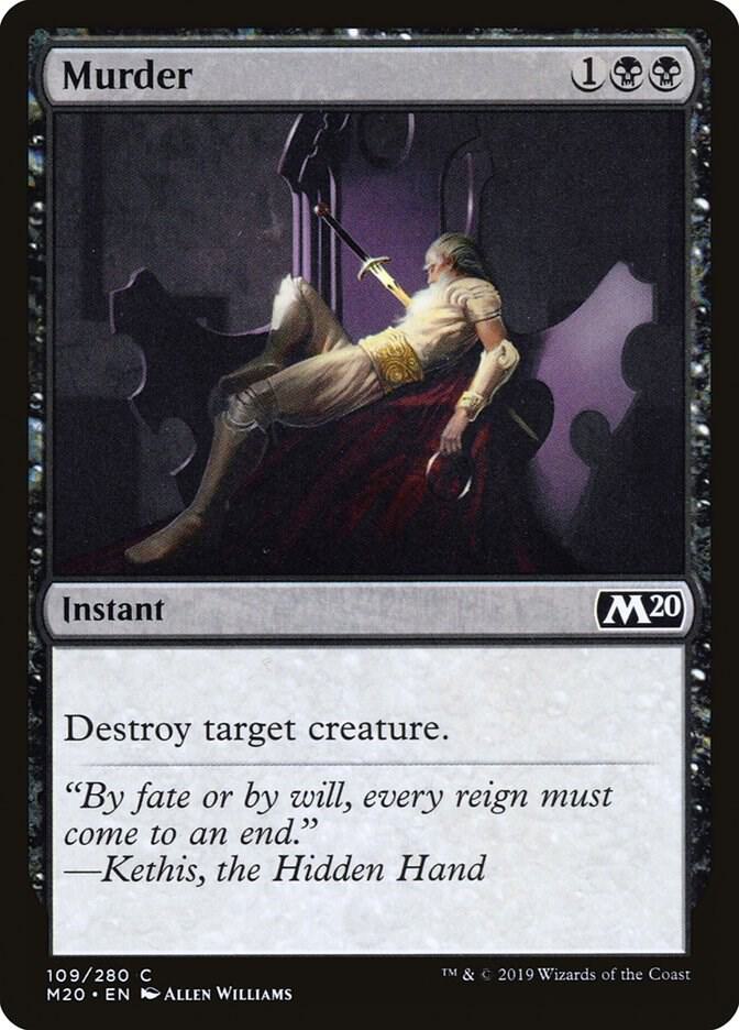 Murder (109) [Core Set 2020]