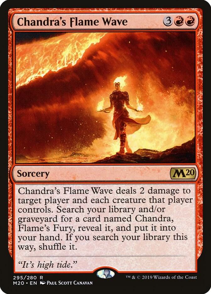 Chandra's Flame Wave (295) [Core Set 2020]