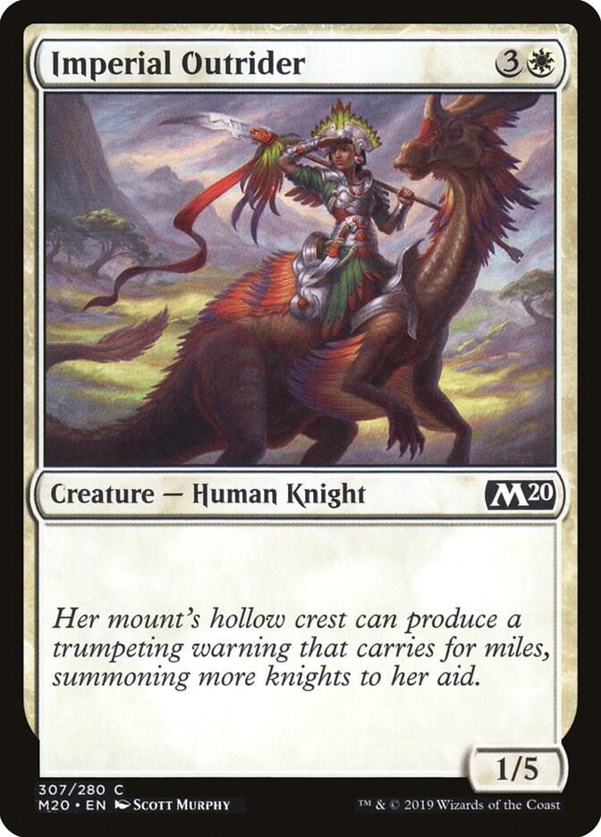 Imperial Outrider (307) [Core Set 2020]