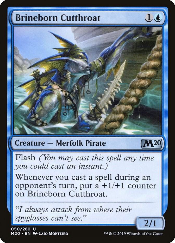 Brineborn Cutthroat (50) [Core Set 2020]