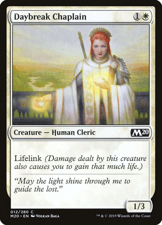 Daybreak Chaplain (12) [Core Set 2020]