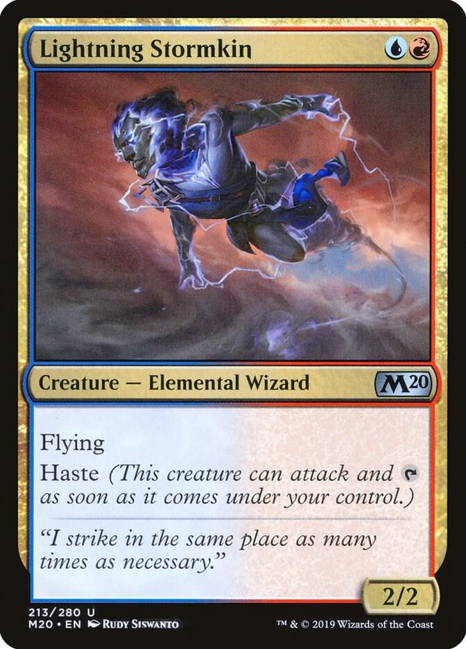 Lightning Stormkin (213) [Core Set 2020]