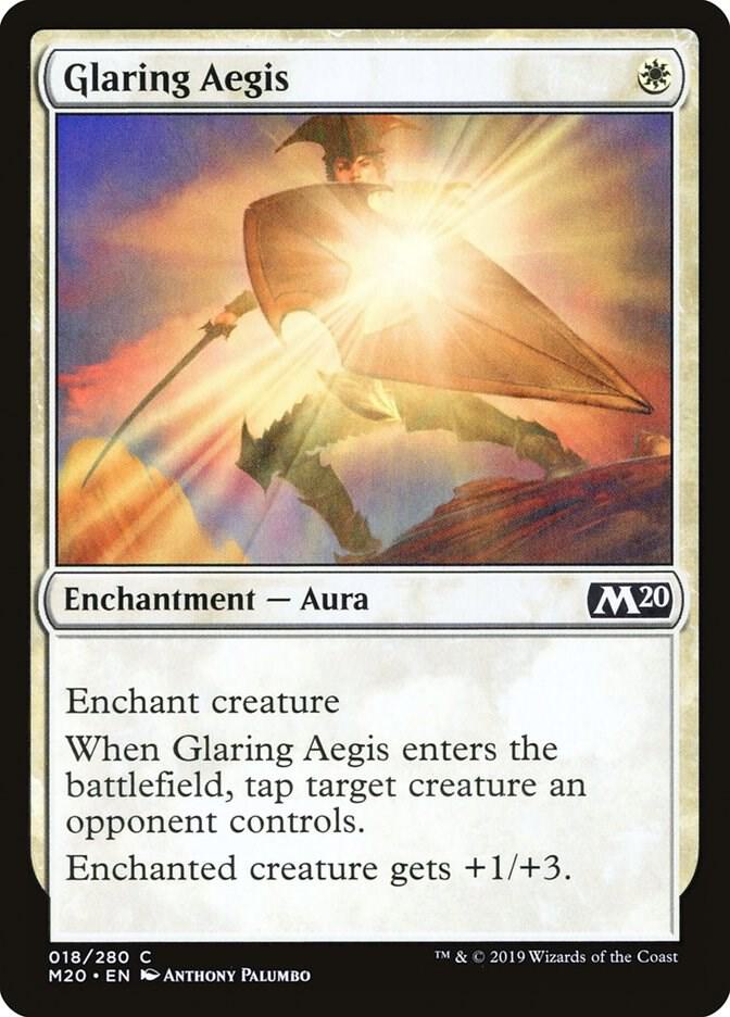 Glaring Aegis (18) [Core Set 2020]