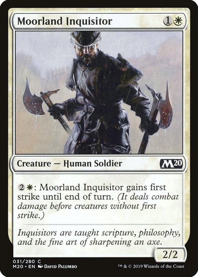 Moorland Inquisitor (31) [Core Set 2020]