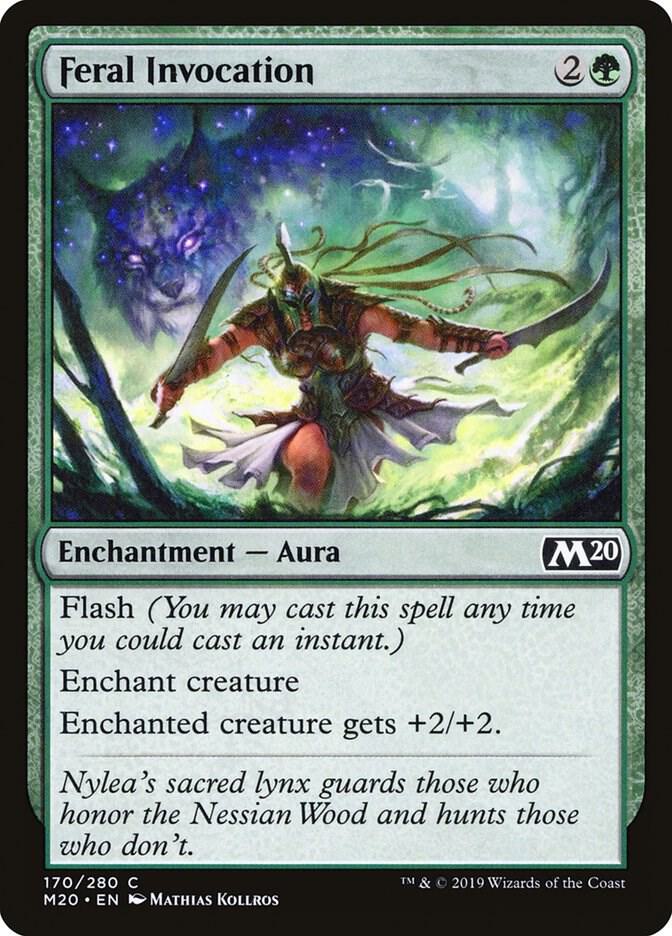 Feral Invocation (170) [Core Set 2020]