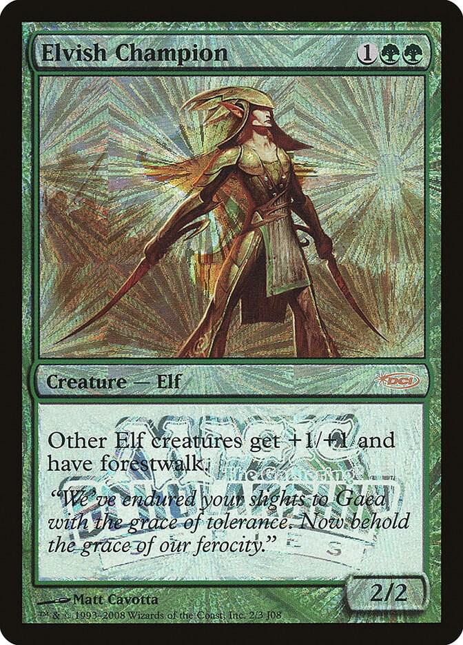 Elvish Champion (Scholarship Series) (2) [Junior Series Promos]