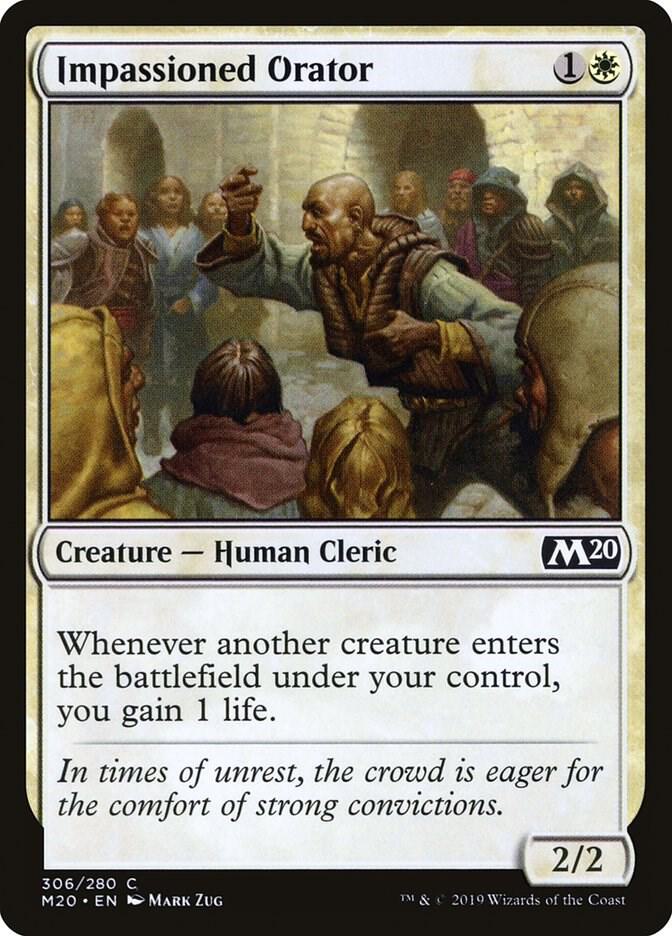 Impassioned Orator (306) [Core Set 2020]