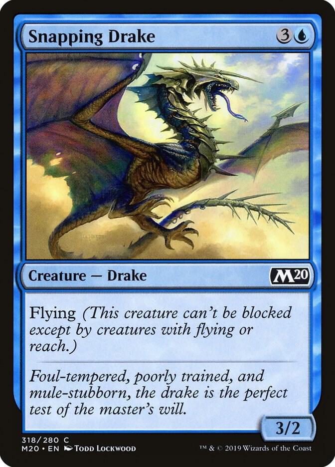 Snapping Drake (318) [Core Set 2020]