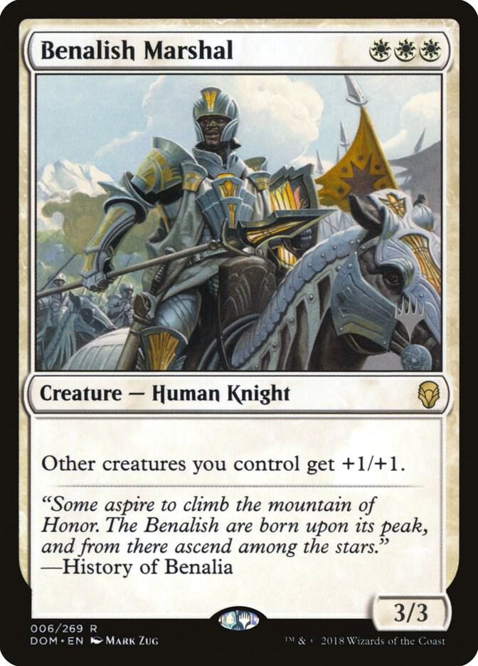 Benalish Marshal (6) [Core Set 2020 Promos]
