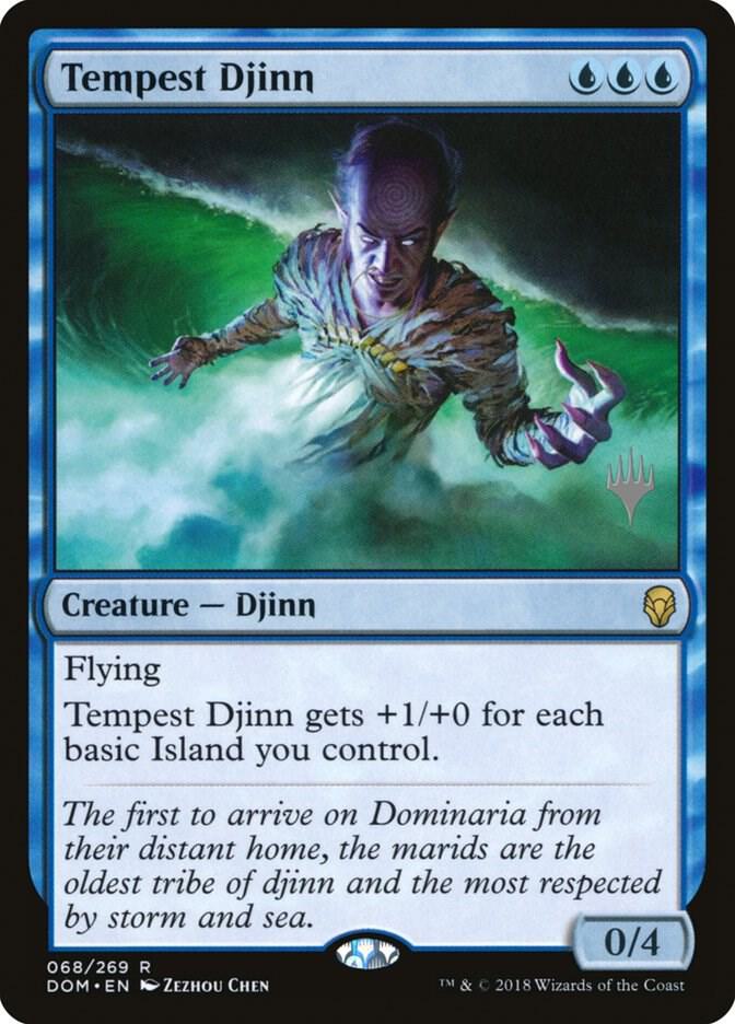 Tempest Djinn (68) [Core Set 2020 Promos]
