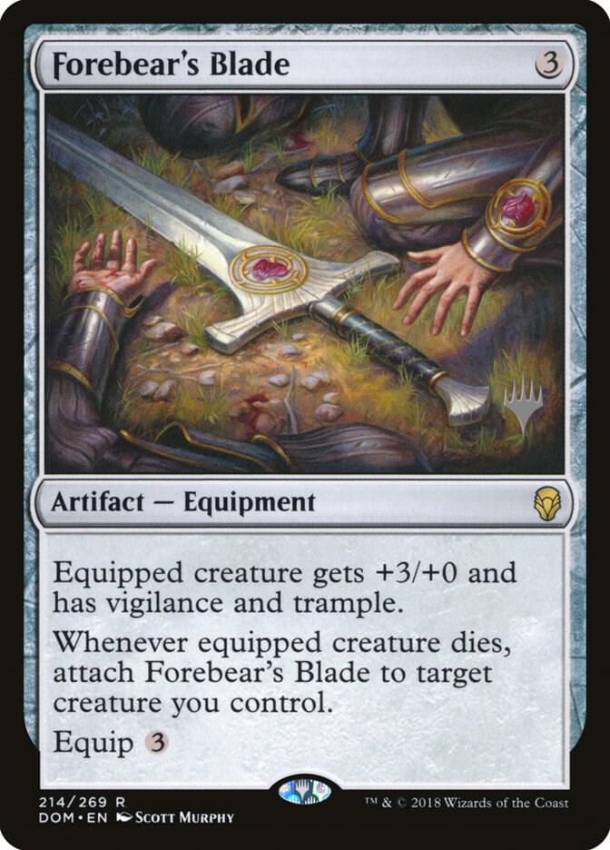 Forebear's Blade (214) [Core Set 2020 Promos]